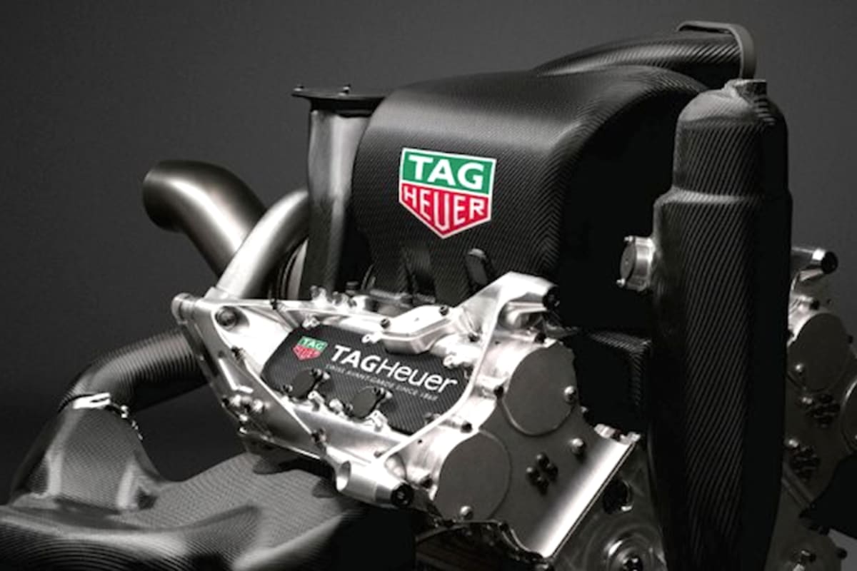 TAG-Heuer hiess der Renault-Motor bei Red Bull Racing