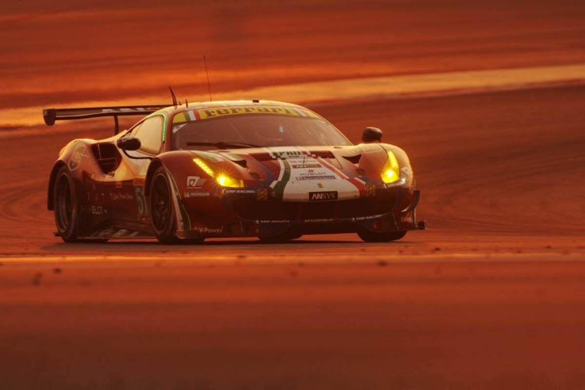 Der Ferrari 488 GTE von James Calado und Alessandro Pier Guidi wurde Zweiter, doch die Piloten holten den Titel