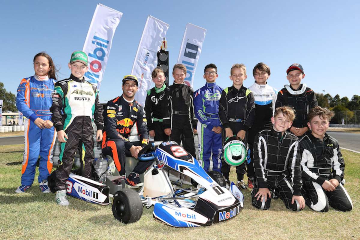 Der GP-Star erklärte hinterher: «Die Kids waren grossartig, ihre Energie ist ansteckend»