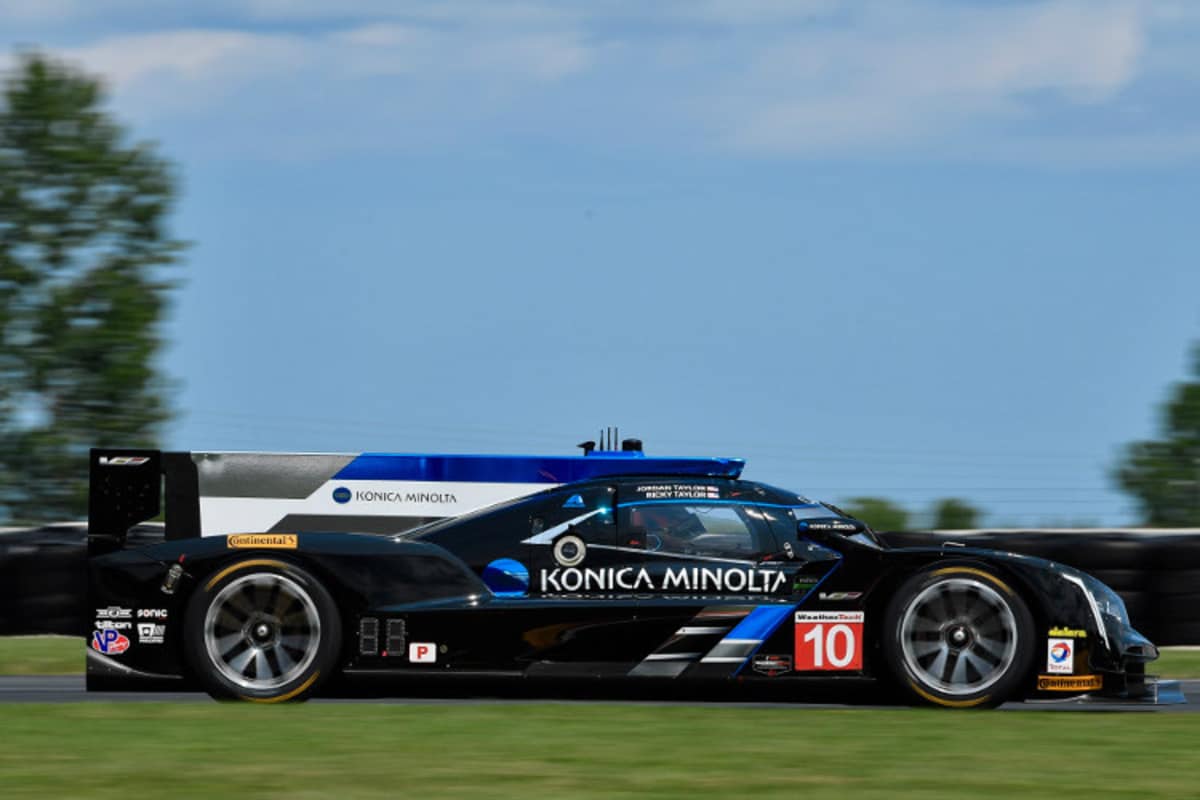 Führte lange das Rennen an: Der Cadillac DPi von Ricky und Jordan Taylor