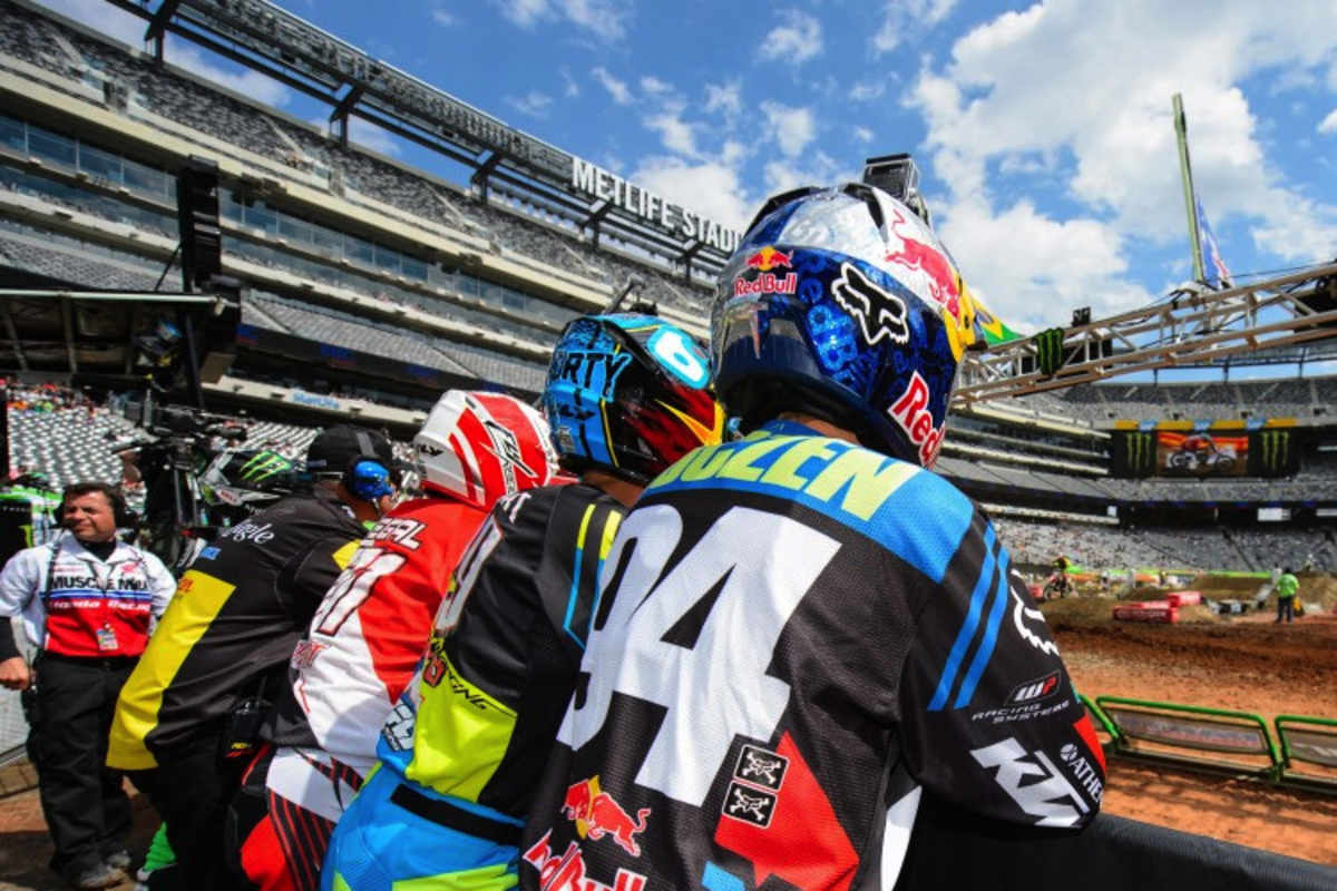 Vormittags war noch gutes Wetter in New York 