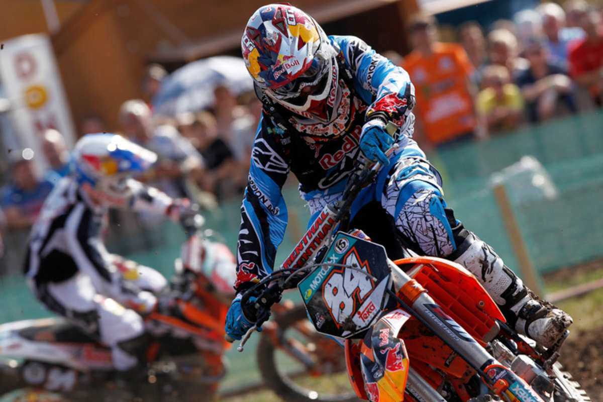 Das letzte Duell Herlings (vorn) gegen Roczen liegt mehr als 7 Jahre zurück