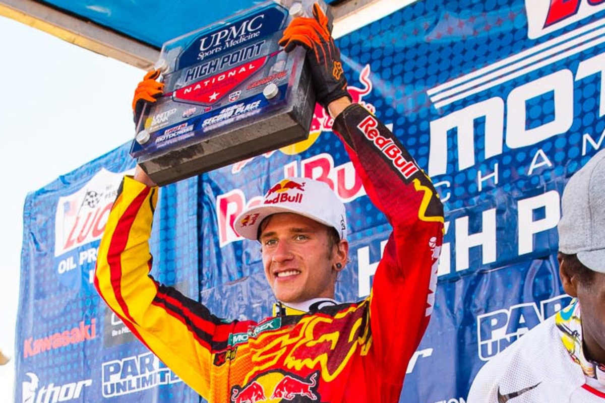 Ken Roczen: In High Point Zweiter
