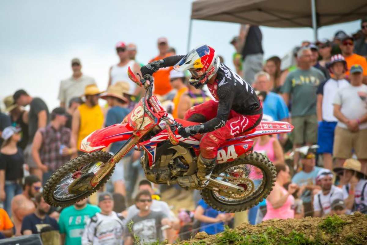 Im ersten Lauf haderte der Deutsche noch mit dem Bike-Setup