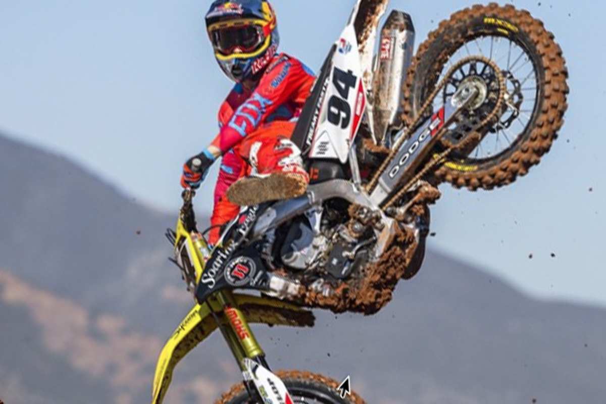 Ken Roczen auf seiner neuen Suzuki