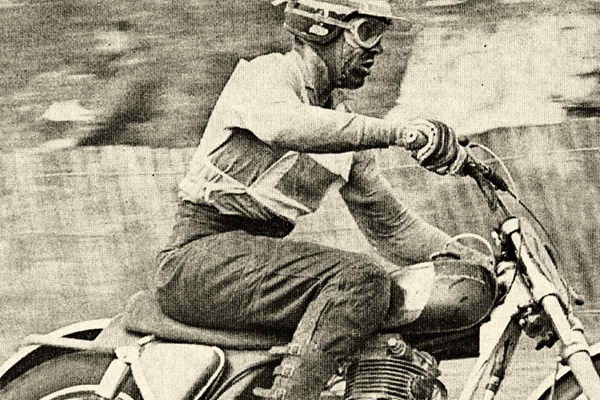 Der Schwede Rolf Tibblin holte 1962 den ersten WM-Titel für Husqvarna, mit einer Viertakt-Maschine