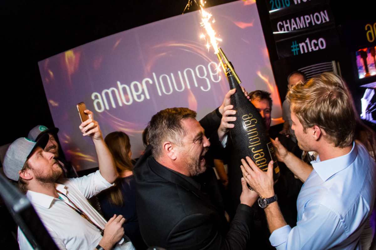 Der Champagner durfte natürlich nicht fehlen