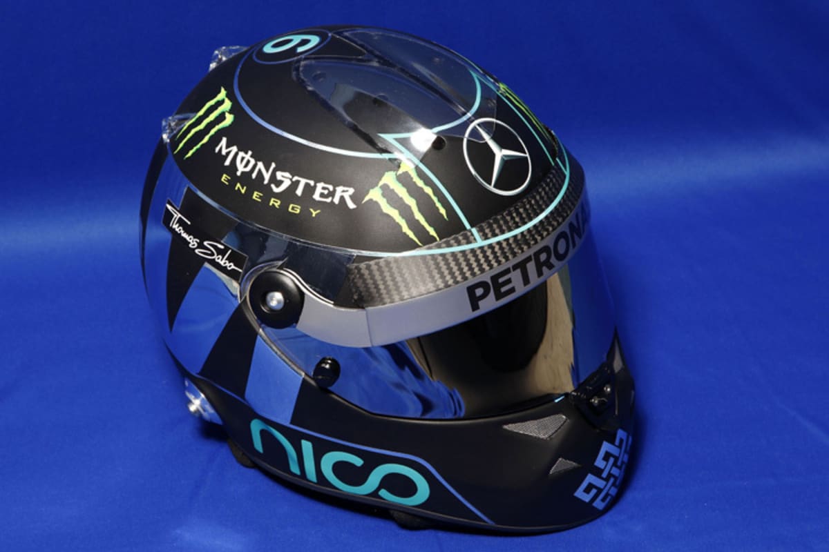 Die Idee Schwarz stammte von der Freundin, das Design dann von Rosberg selber