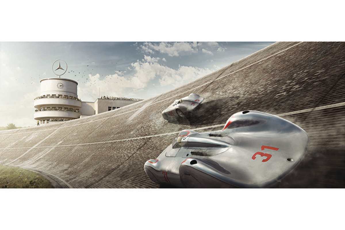 Rosemeyer gegen Caracciola auf der Avus 1937