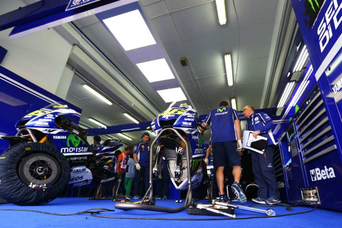 Die Rossi-Crew bei der Arbeit