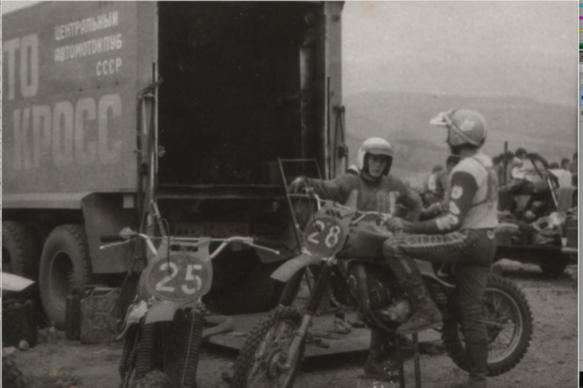 UdSSR-Fahrer beim Pokal der Freundschaft: #28, der Este Aadu Sikk