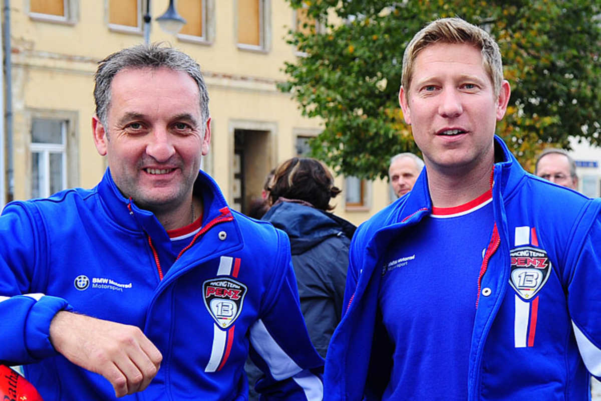 Michael Rutter (li.) und Gary Johnson sind auch 2016 in Frohburg am Start