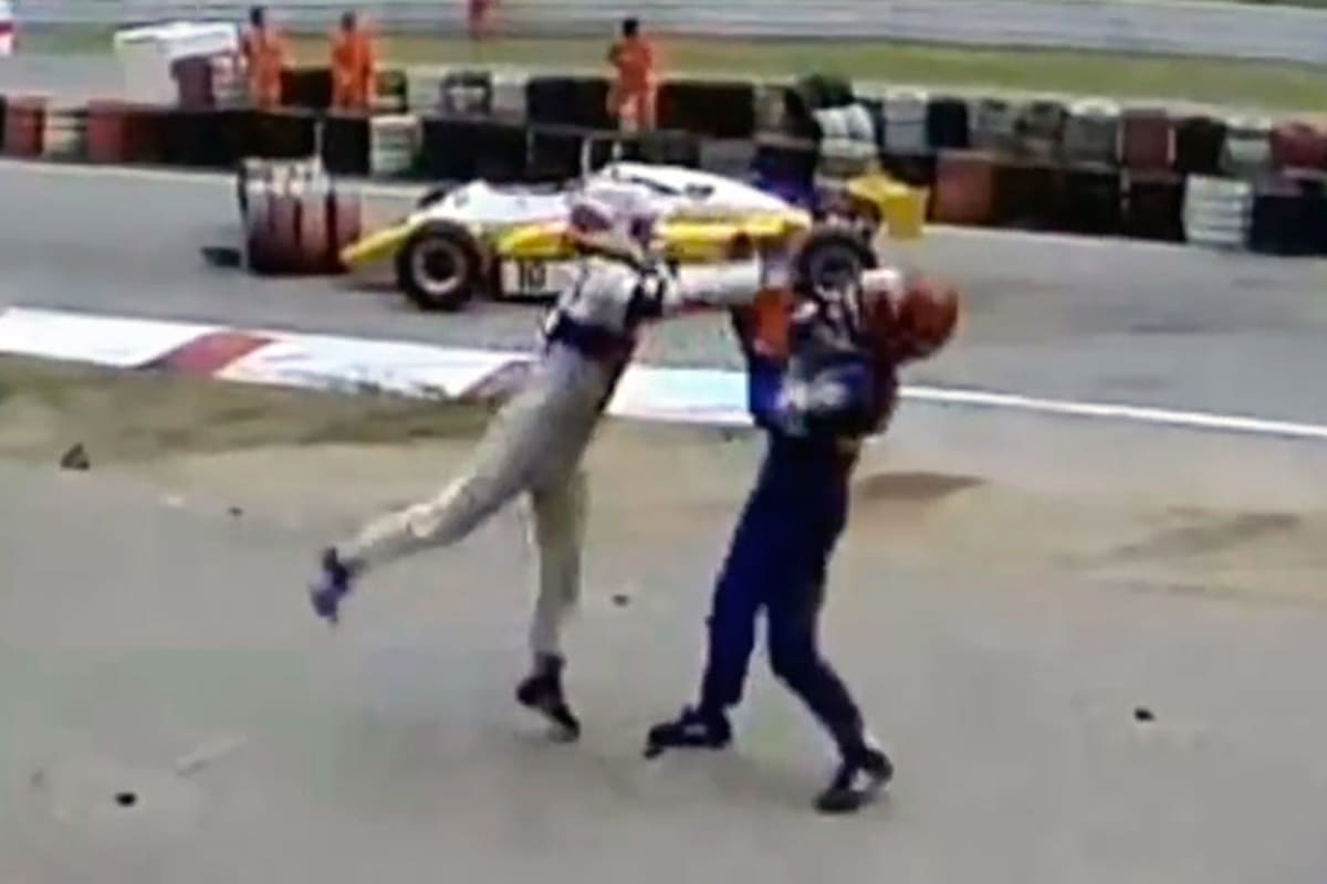 Piquet gegen Salazar in Hockenheim 1982