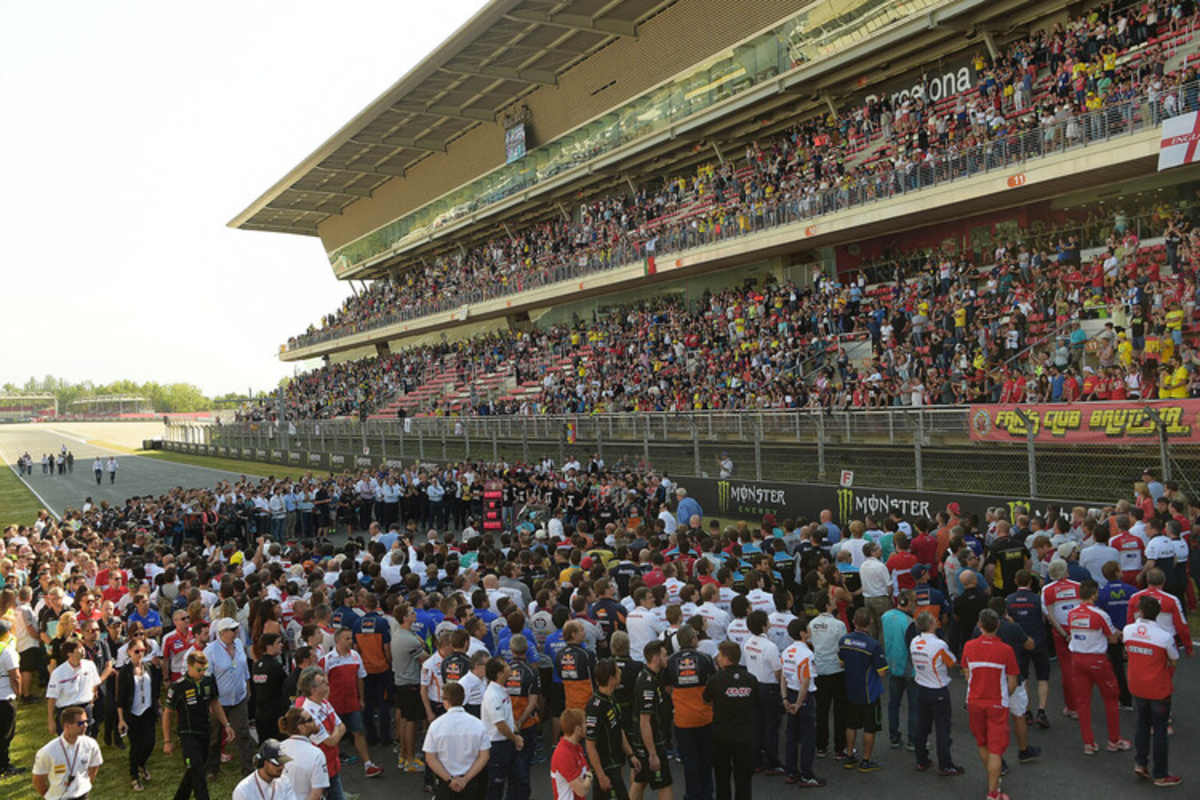 Gedenkminute für Luis Salom um 10.15 Uhr 