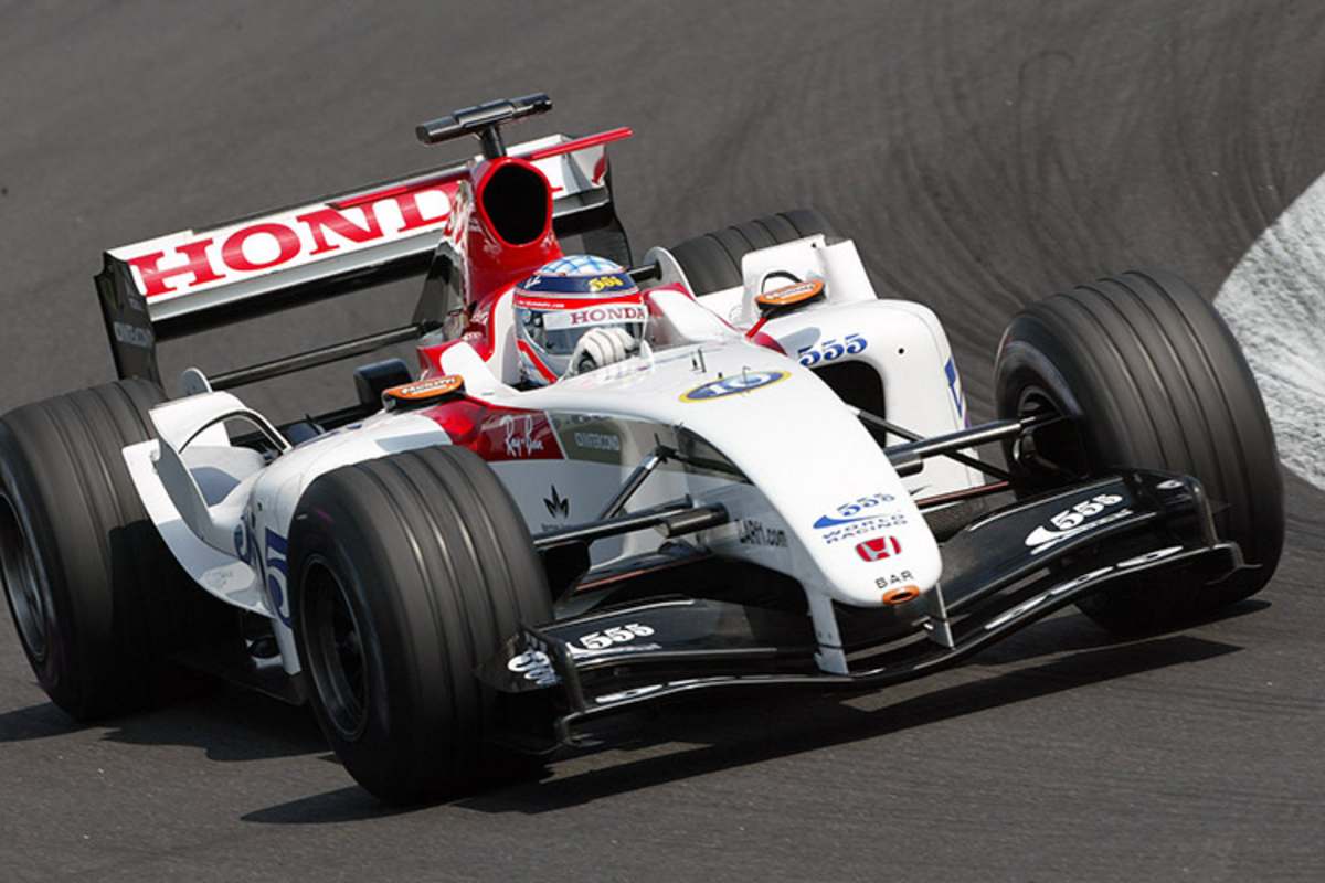 Takuma Sato 2004 im Honda-Werksrenner
