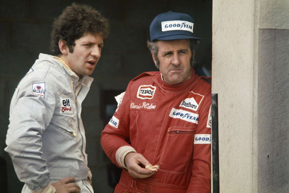 Jody Scheckter und Denny Hulme