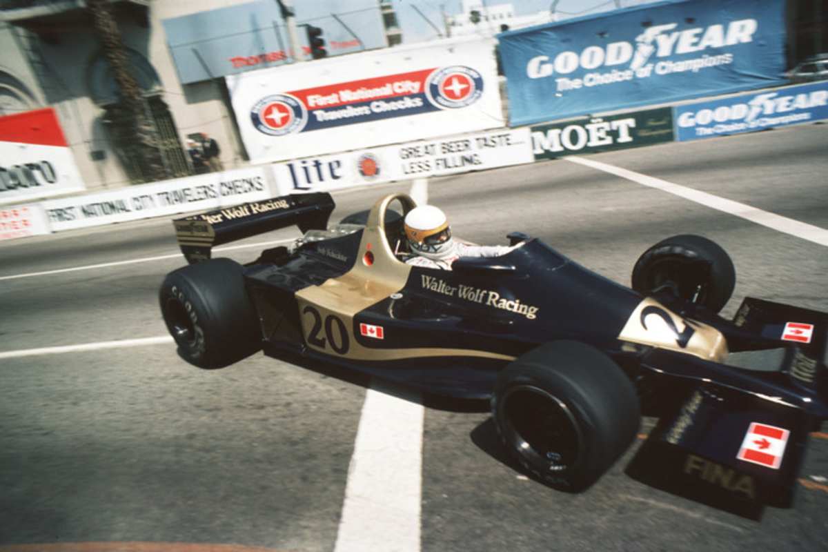 Jody Scheckter 1977 im Wolf-Renner