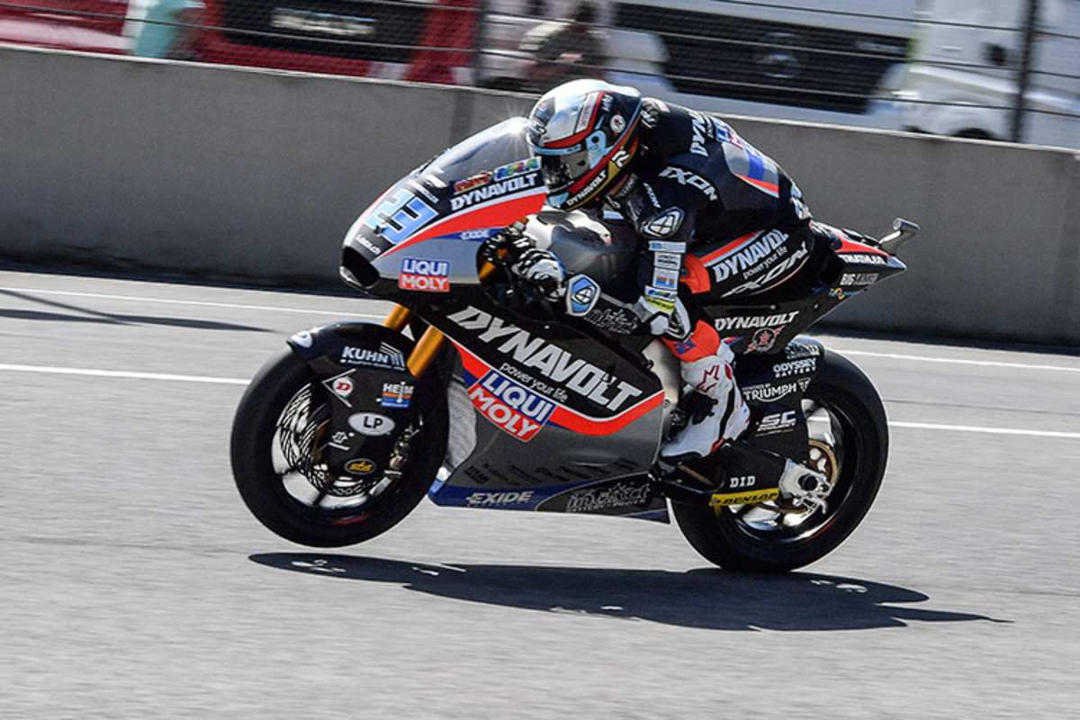 Marcel Schrötter mit der Kalex in Mugello