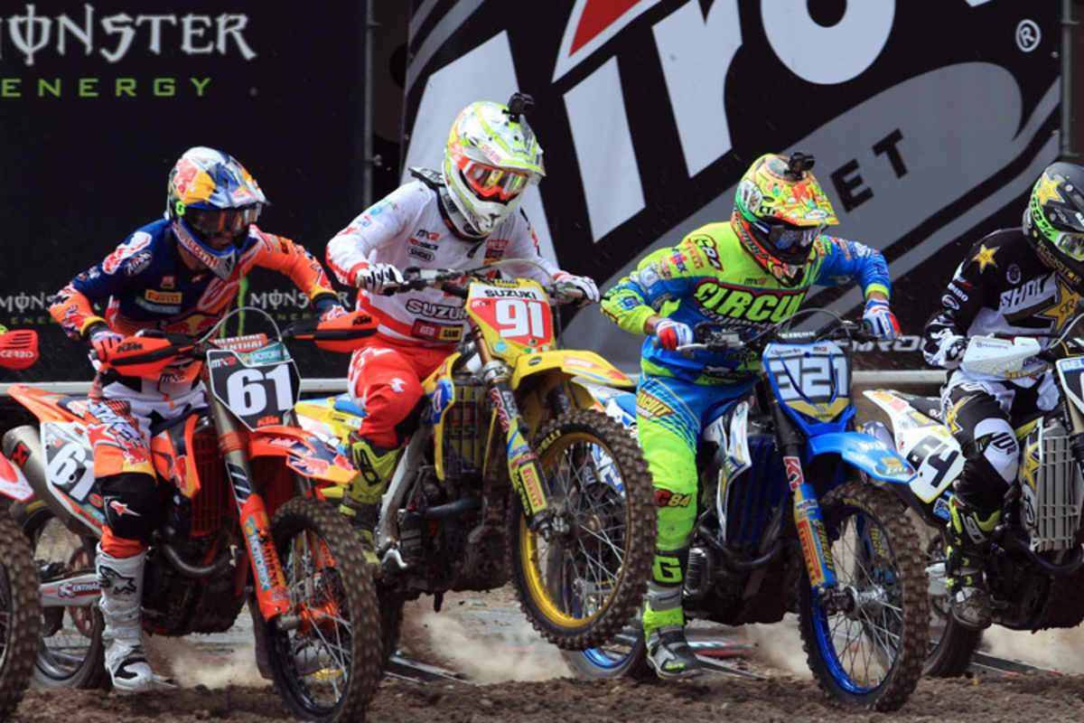 Der Start zum ersten Lauf