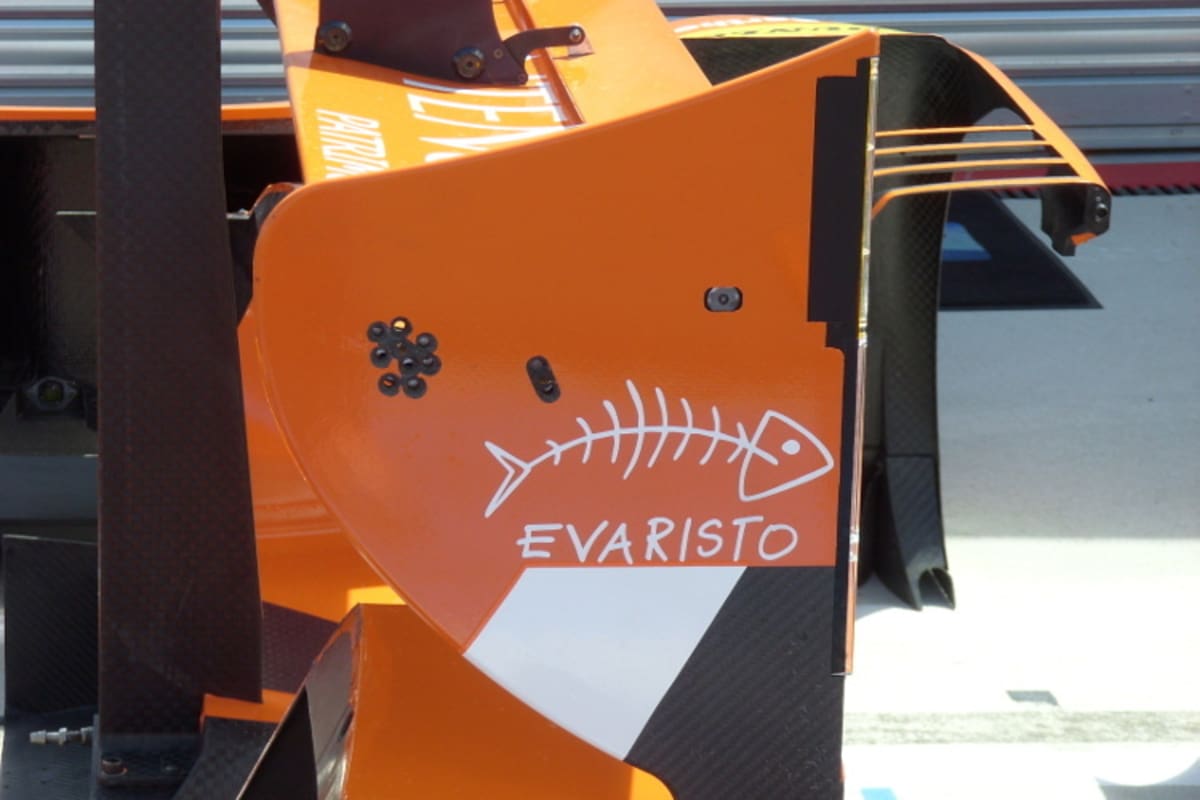 Heckflügel des Ligier JS P217