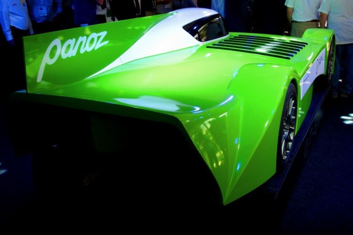 Heckansicht des GT-EV