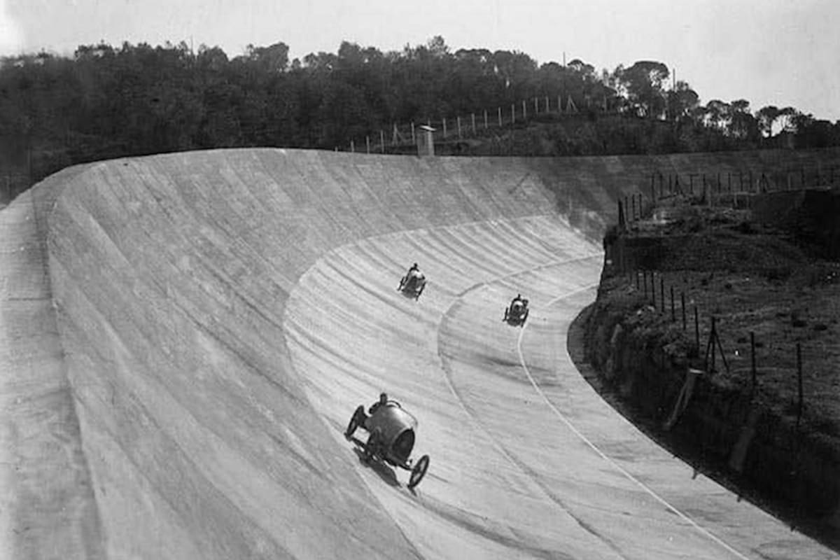 Das Oval von Sitges im Jahre 1923