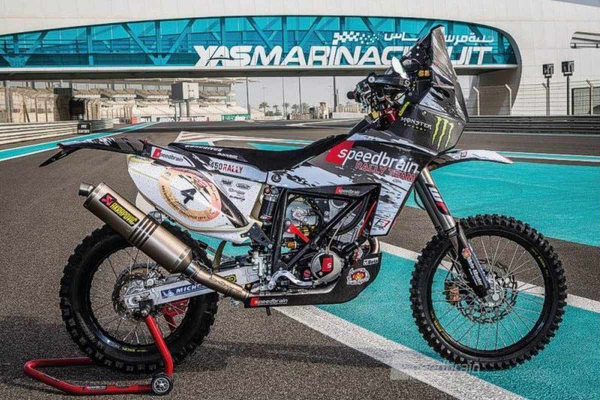 Die BMW G450X von Speedbrain