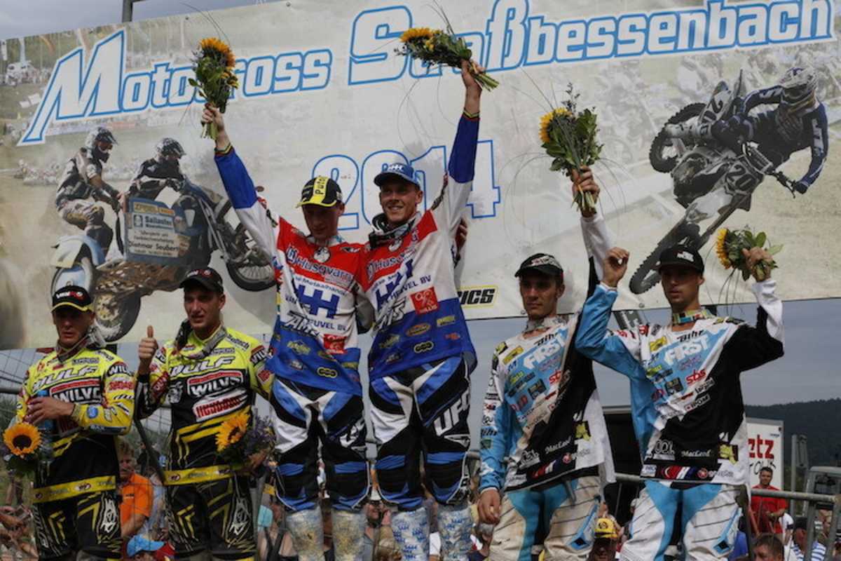 Stupelis, Bax, Adriaenssen, Van den Bogaart, Giraud, Musset (v.li.)