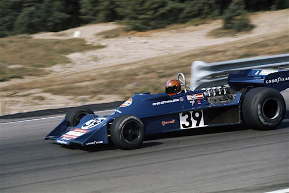 Otto Stuppacher 1976 im Tyrrell