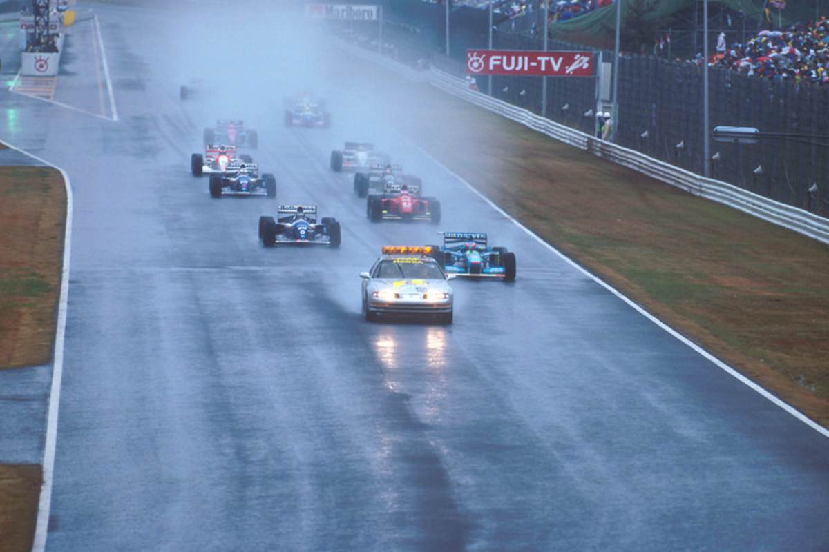 In Suzuka (hier 1994) musste natürlich ein Honda her