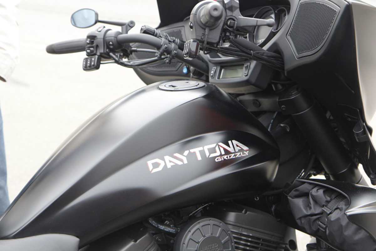 Bis ins Detail  ist die Daytona 1 sehr sorgfältig gemacht 