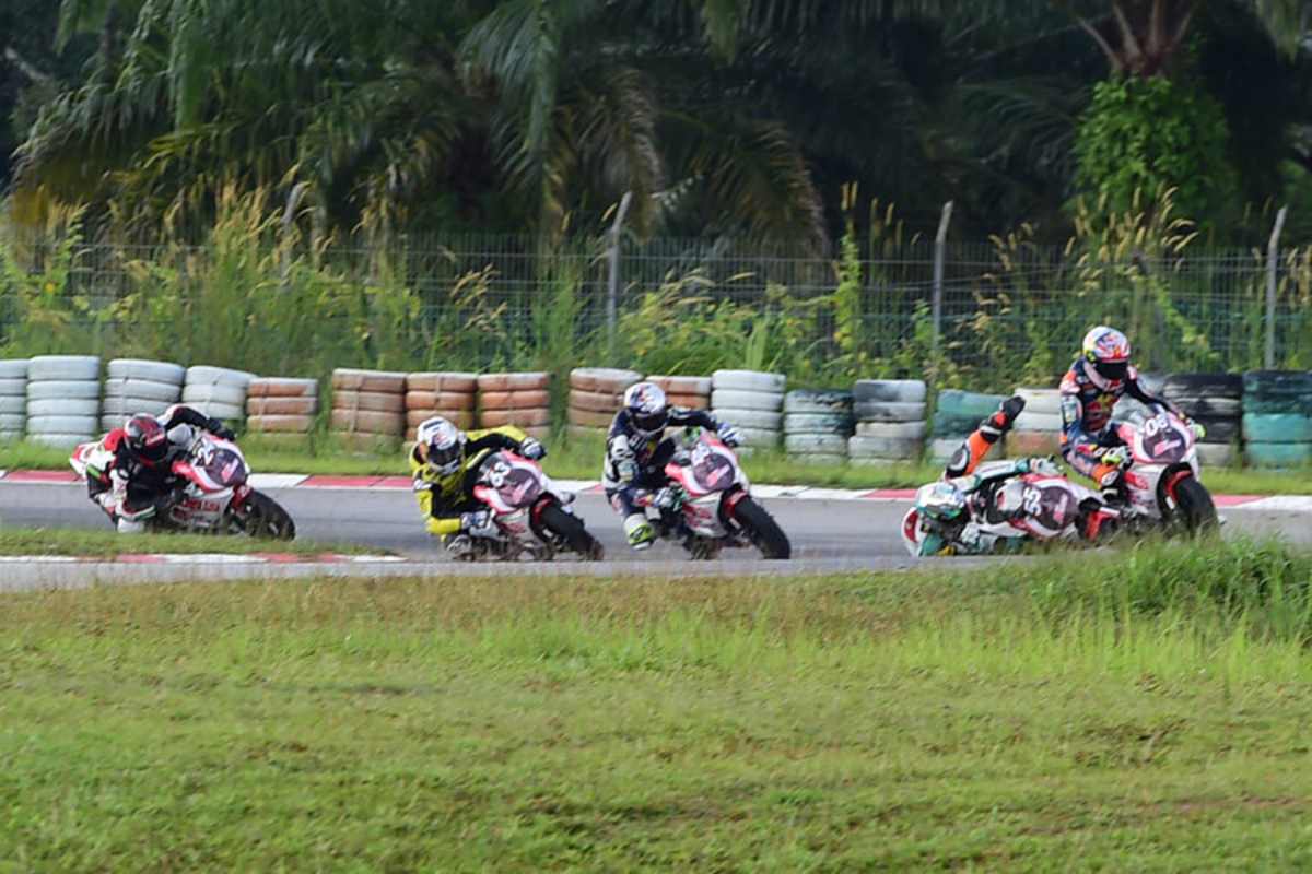 Auch Stürze standen auf dem Programm