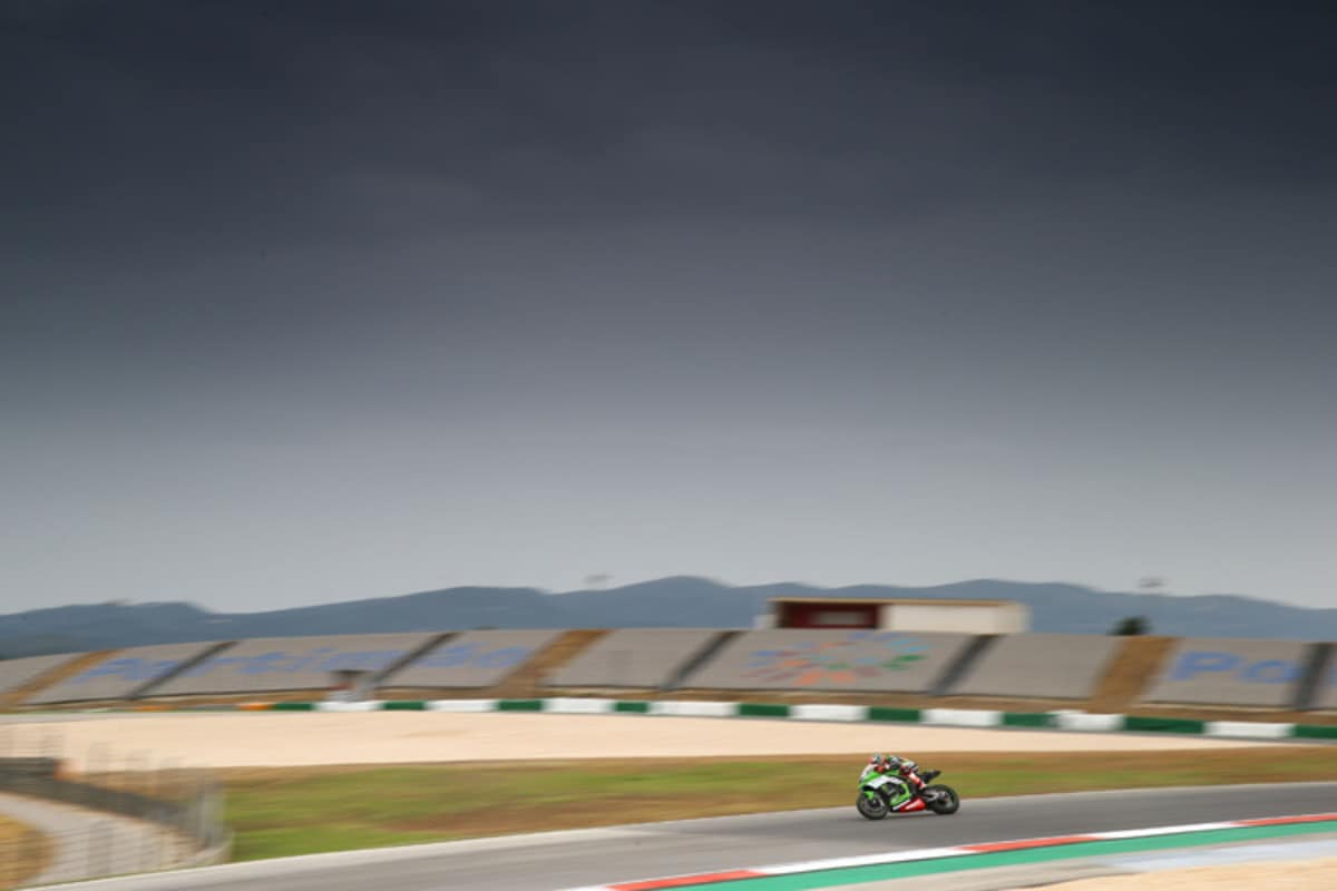 In Portimao sehen wir viele leere Tribünen