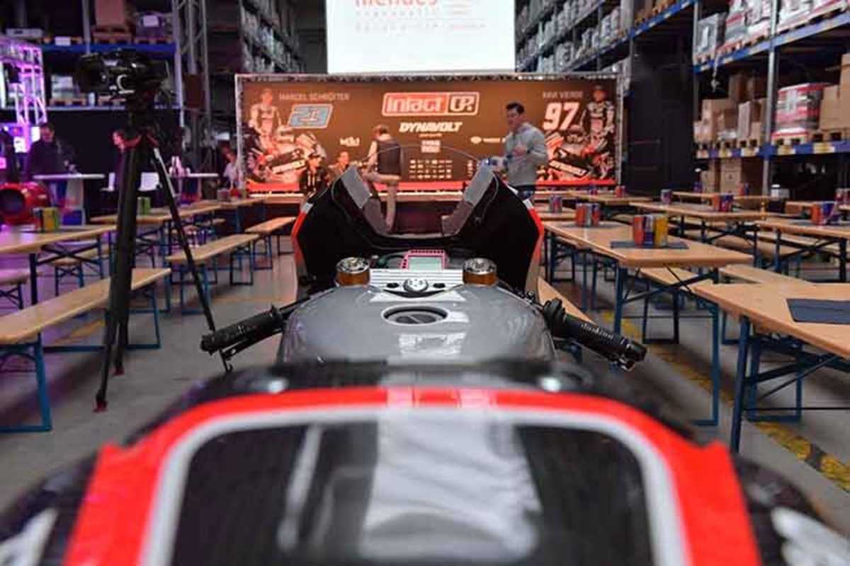 So sah es bei Keckeisen Akkumulatoren in Memmingen vor Beginn der Teampräsentation aus