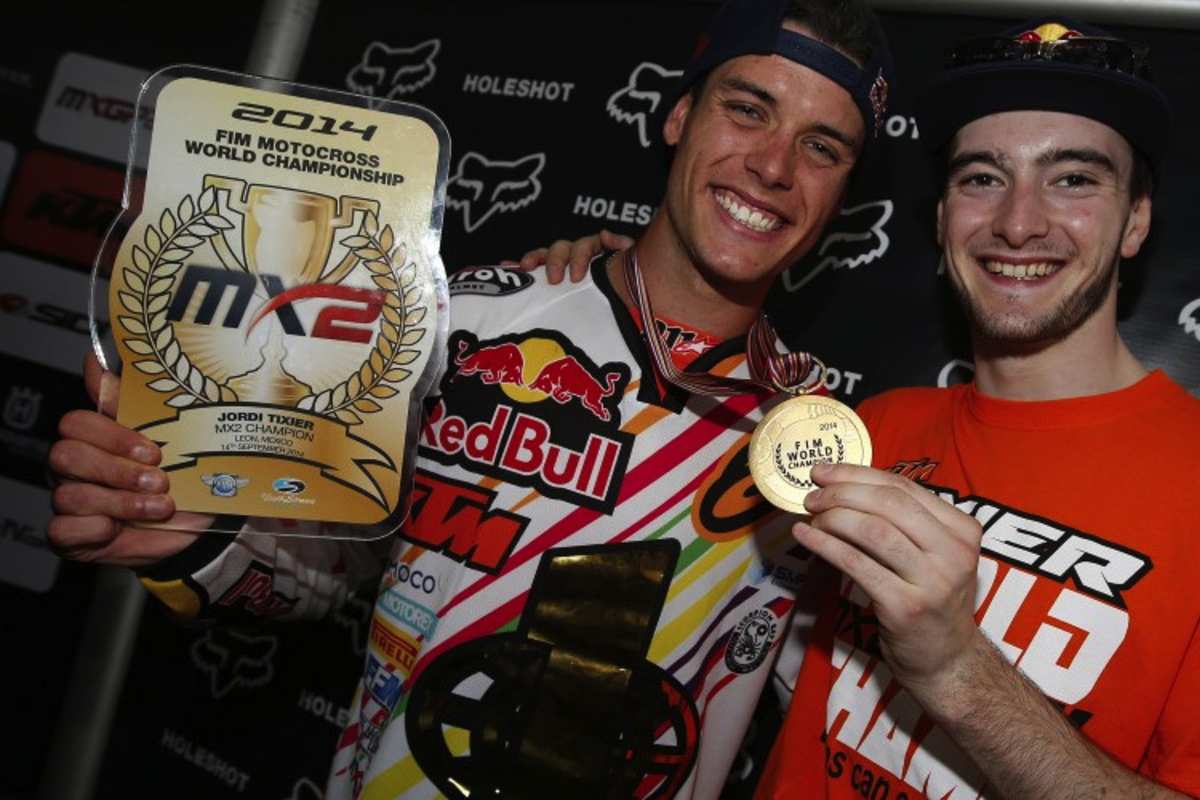 Jordi Tixier (links) und Jeffrey Herlings