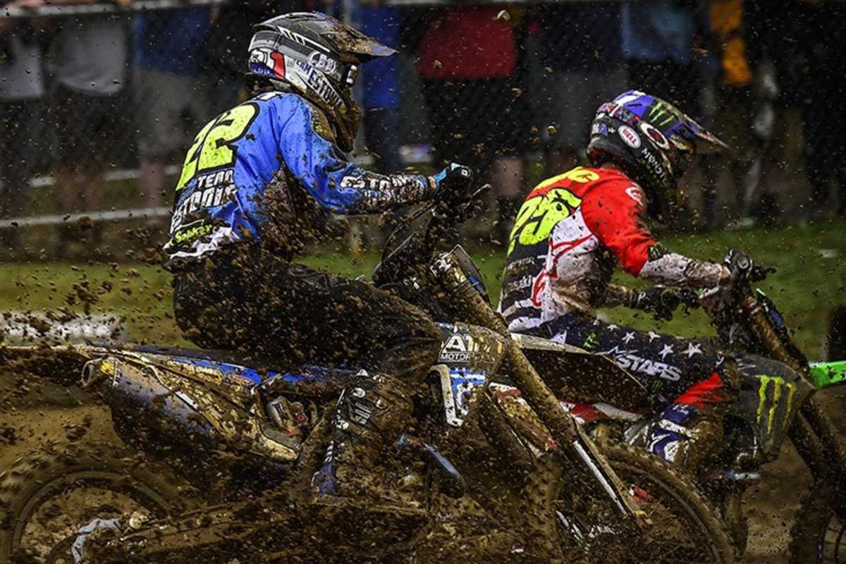 Eli Tomac (#25) blieb wie alle Amerikaner hinter den Erwartungen zurück