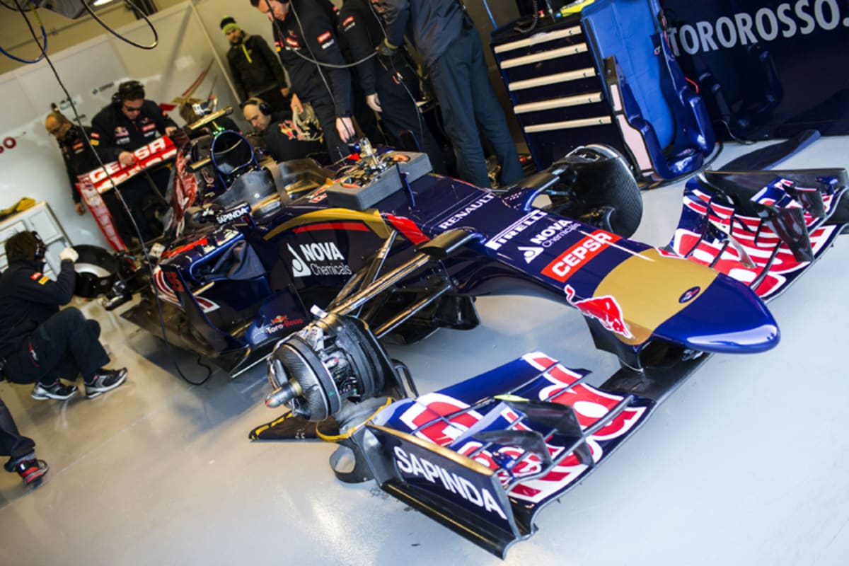 Eine echte Schönheit: Der Toro Rosso STR10