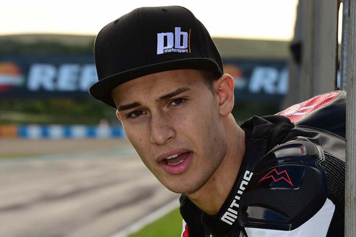 Lukas Tulovic beim Moto2-Test-Jerez