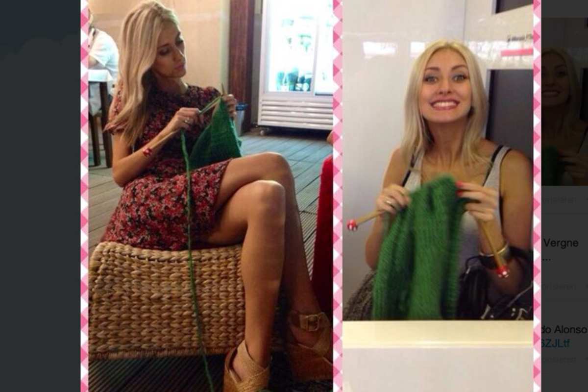 Max Chiltons Freundin an der Arbeit