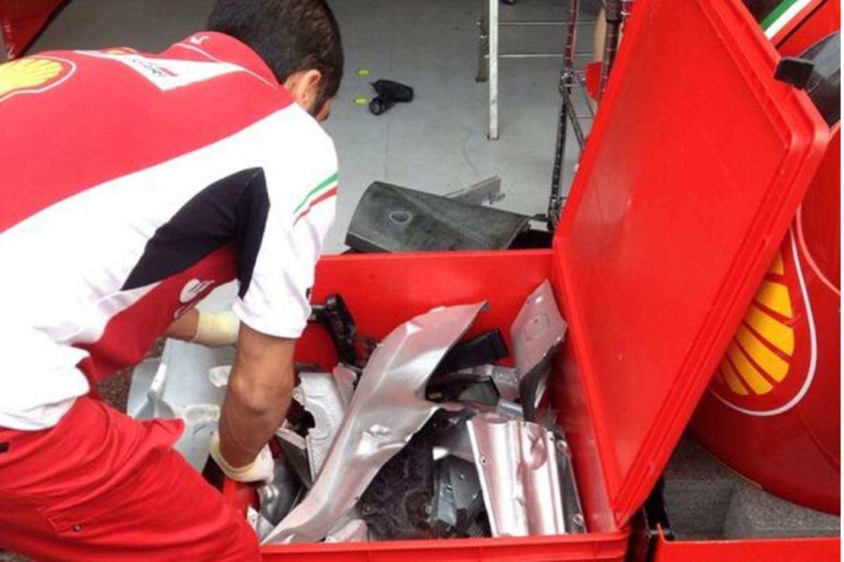 Flohmarkt bei Ferrari