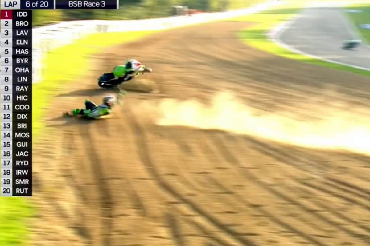 Dieser böse Sturz zerstörte Leon Haslams Titelambitionen