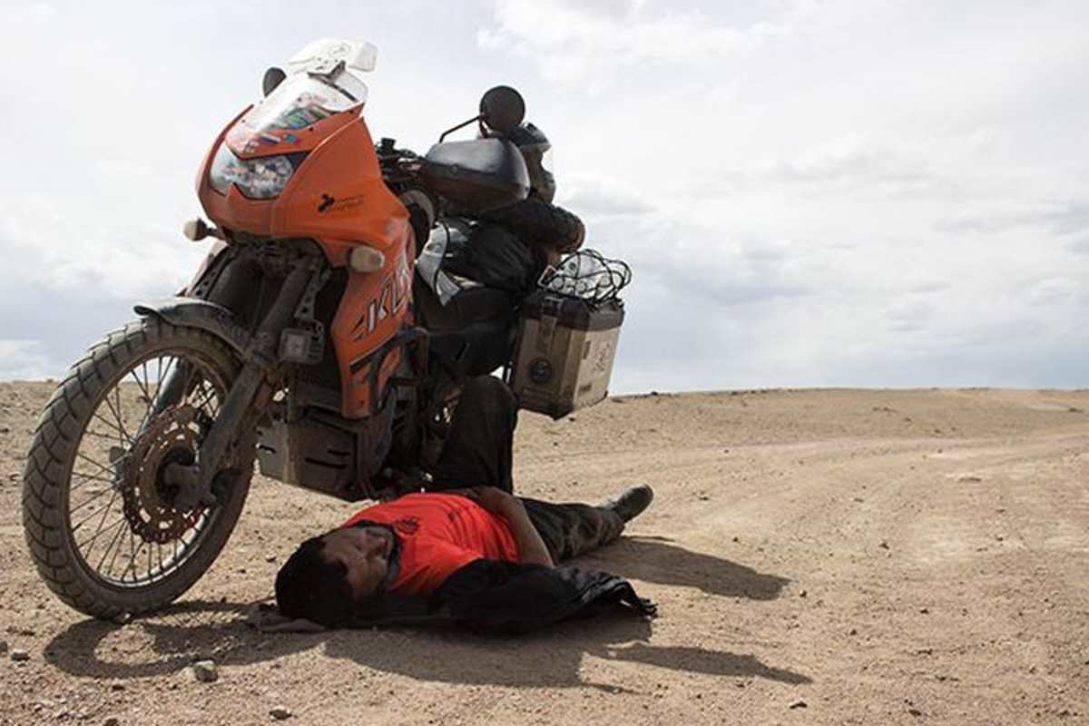 Ohne Seitenwagen ist so eine Reise nichts