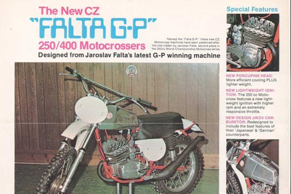 Falta-GP war der Werbeslogan für ČZ in den USA