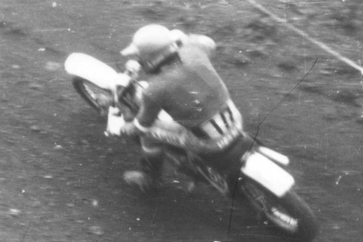 Der Tschechoslowake Zdenek Velky fuhr WM und Pokalläufe, hier im Talkessel