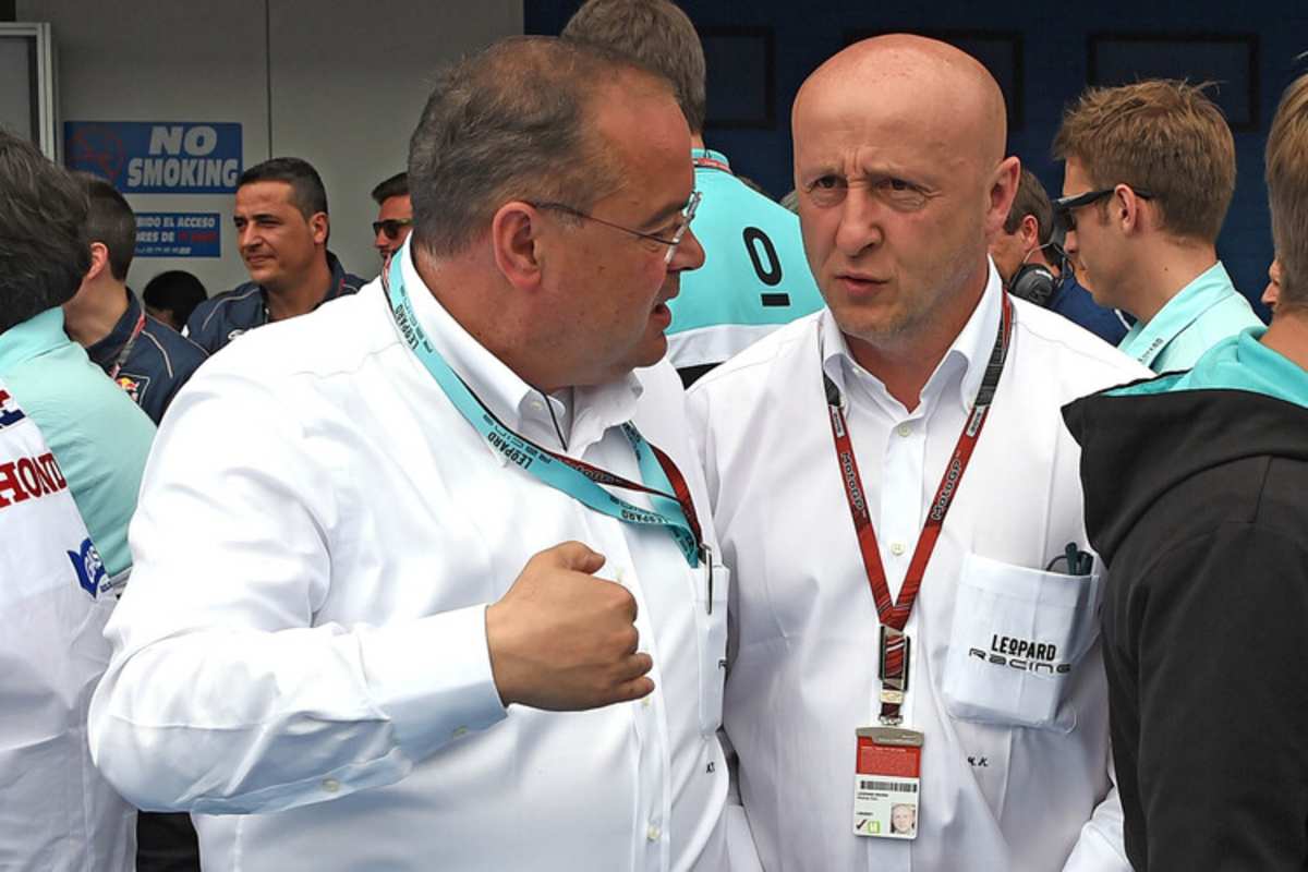 Die Statthalter von Sponsor Beccia: Massimo Vergini und Miodrag Kotur