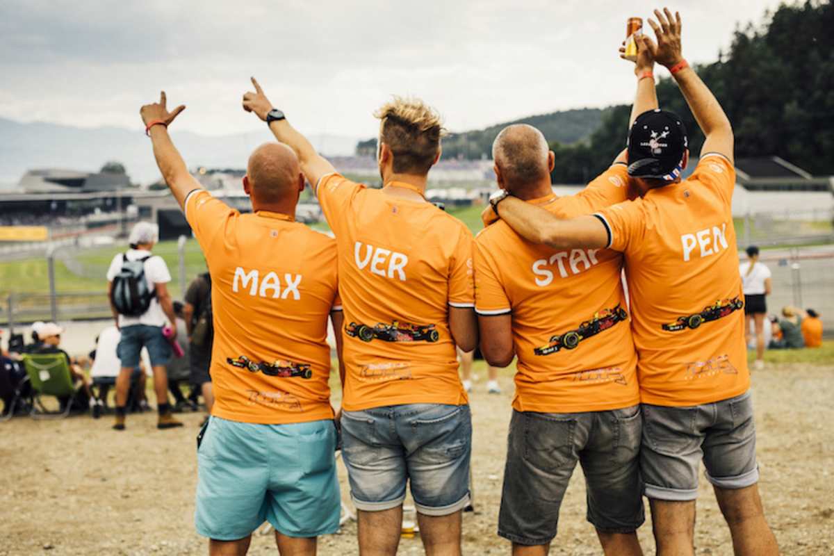 Sorgen für Stimmung: Die Verstappen-Fans