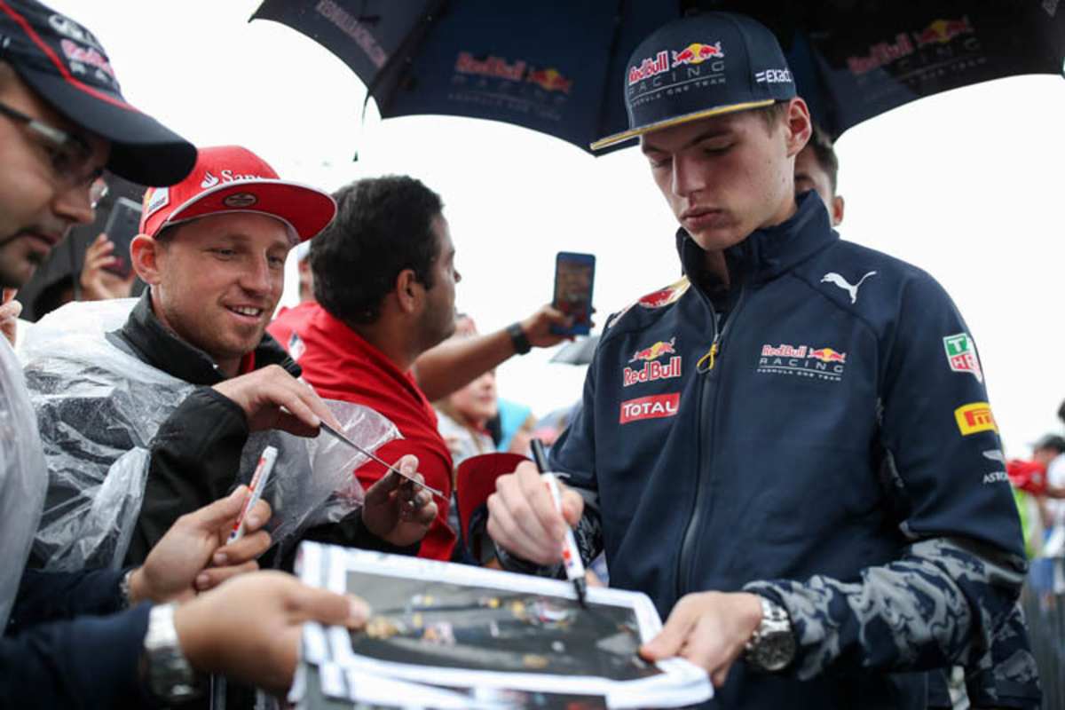 Max Verstappen war auf dem roten Teppich ein gefragter Mann