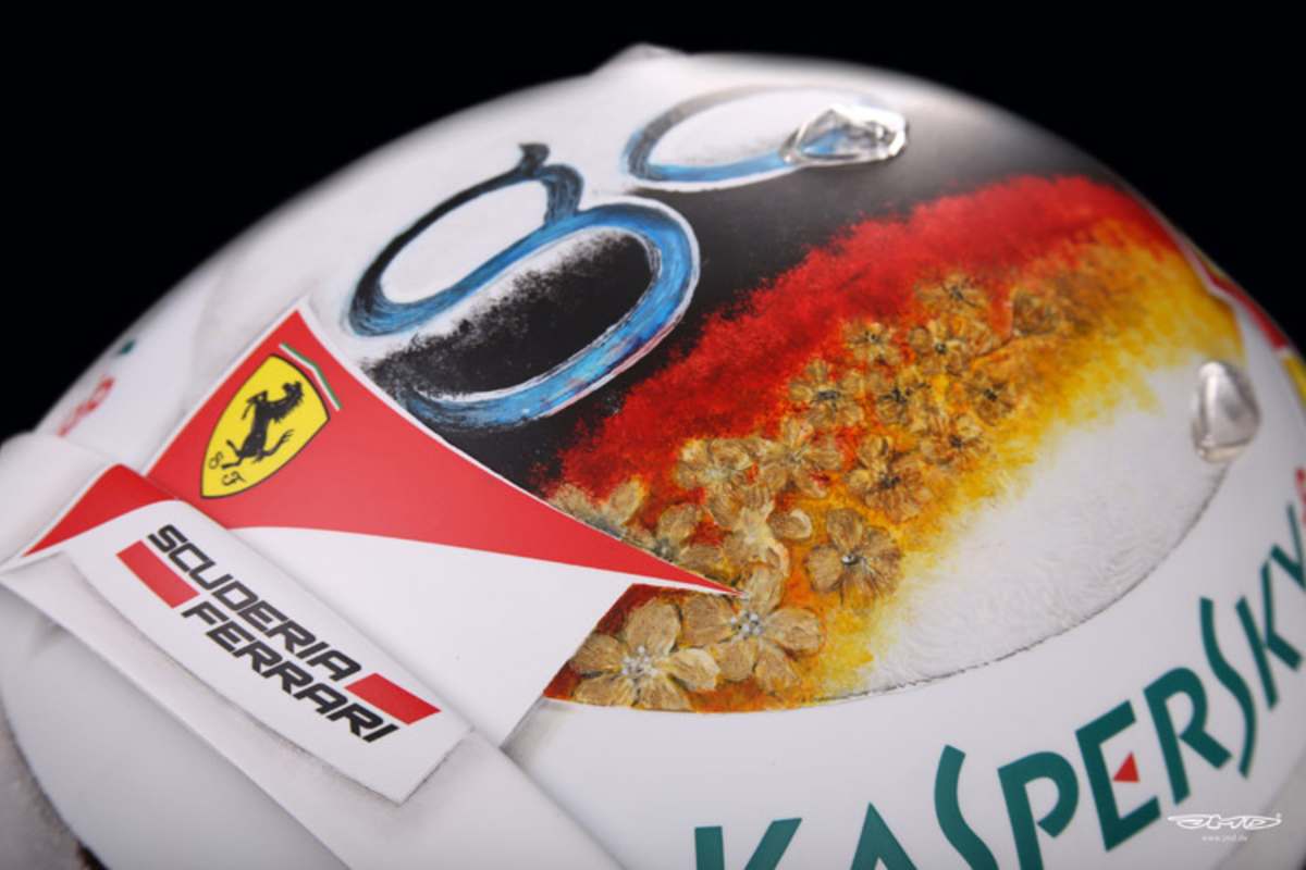 Vettels Startnummer 5 heisst auf japanisch «go»