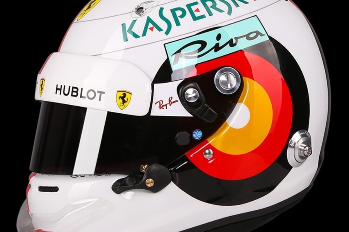 Der Helm in Hockenheim 2018