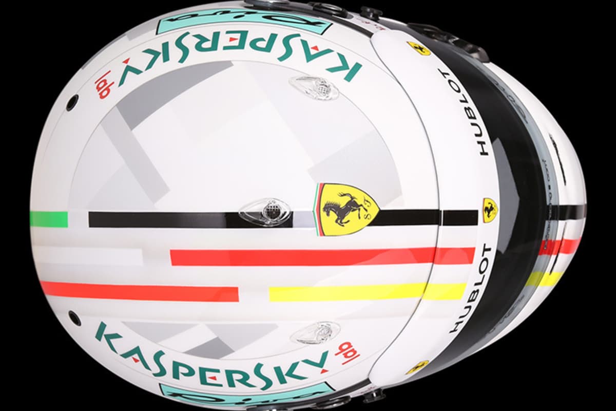 Der neue Helm von oben